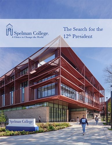 Spelman College Presidential Position Profile graphic