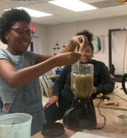 Papermaking with Plant Pulp with Maddi Frank
