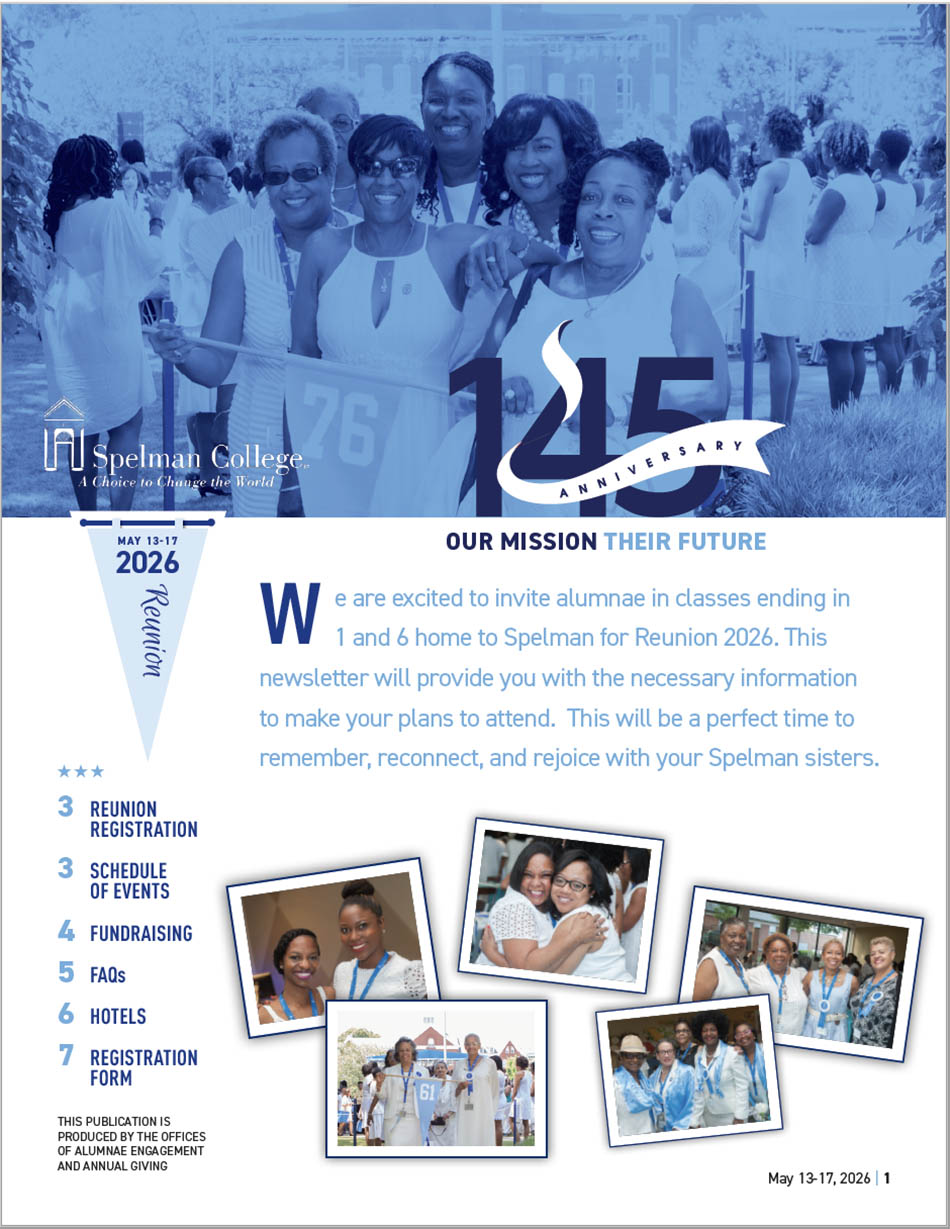 2026 Reunion Newsletter