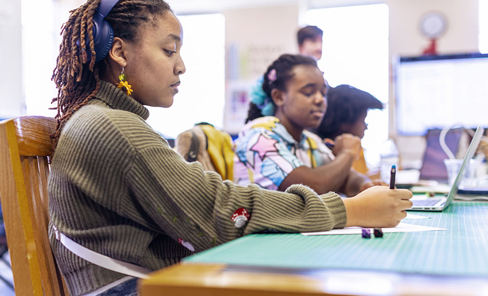 Student in Class | Spelman College