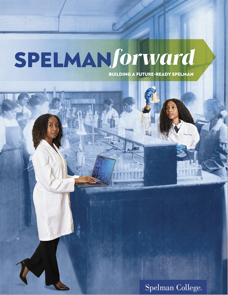 Spelman Forward Digital Graphic