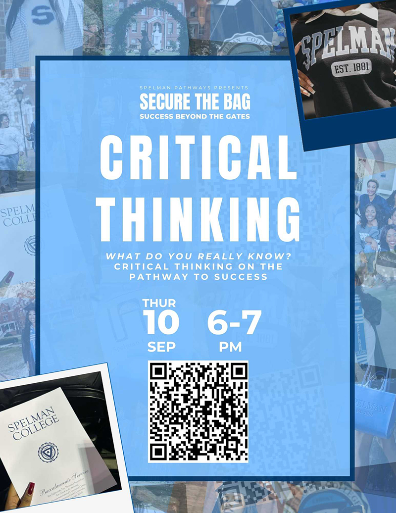 Secure the Bag, Critical Thinking