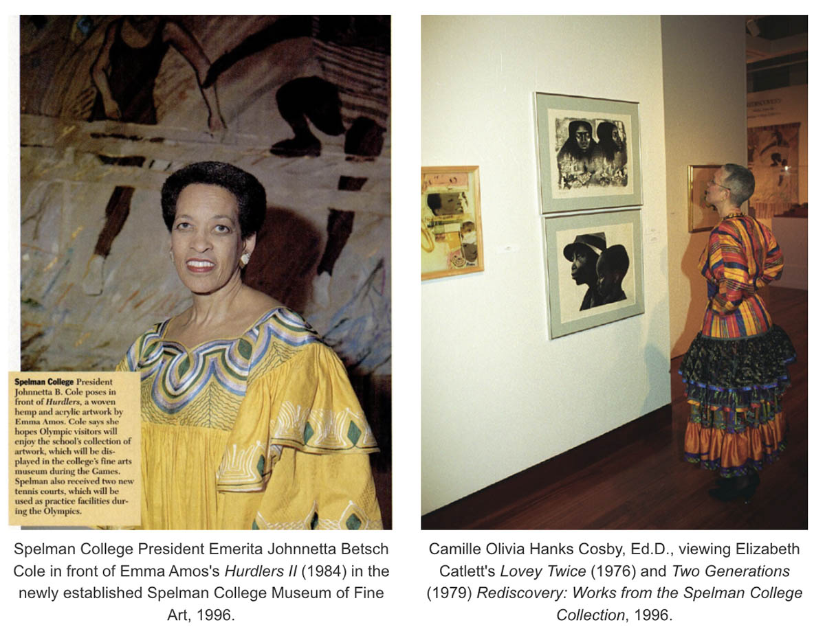 Johnnetta B. Cole and Camille Olivia Hanks Cosby, Ed.D.