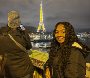 spelman student princess dandoo studying abroad in Paris 